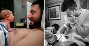 Wzruszające zdjęcia świeżo upieczonych ojców