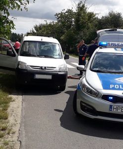 Pościg i strzały w Strzelinie. 20-latek uciekał, bo myślał, że jest po wpływem