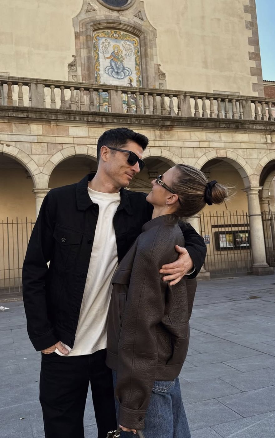 Anna i Robert Lewandowscy