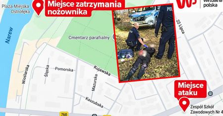 19-latek ranił dziewięć osób w szkole. Znaleziono plecak