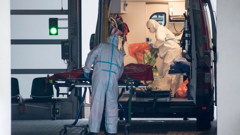 reporter_baza_2022-0209.02.2022 Starogard Gdanski Pandemia koronawirusa Kociewskie Centrum Zdrowia Szpital sw Jana Karetka Fot. Wojciech Strozyk/REPORTERWojciech Strozyk/REPORTER