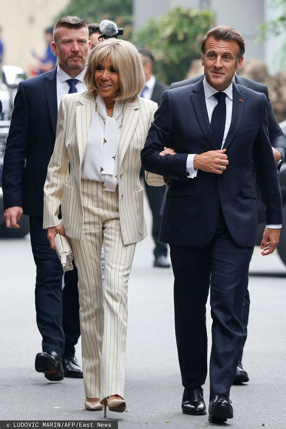 Emmanuel i Brigitte Macron