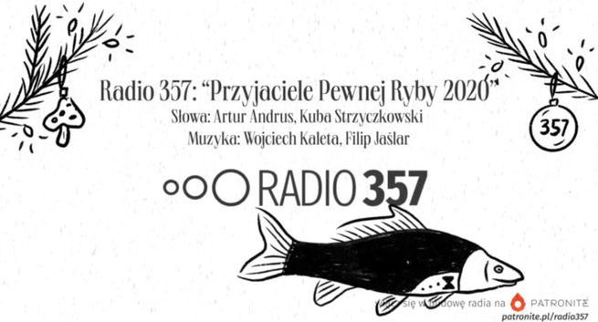 Radio 357 nagrało świąteczną piosenkę "Przyjaciele Pewnej Ryby”. "Nazwa to nasz wybór, nie konieczność"
