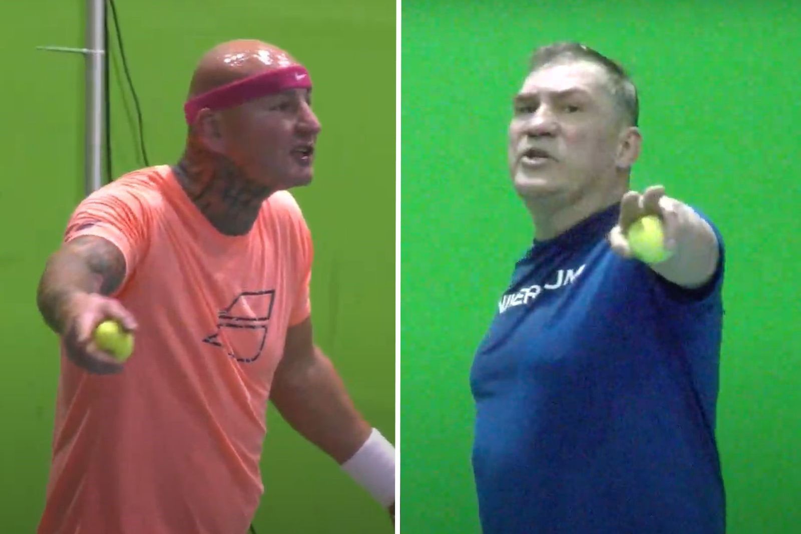 Na zdjęciu: Artur Szpilka i Dariusz Michalczewski