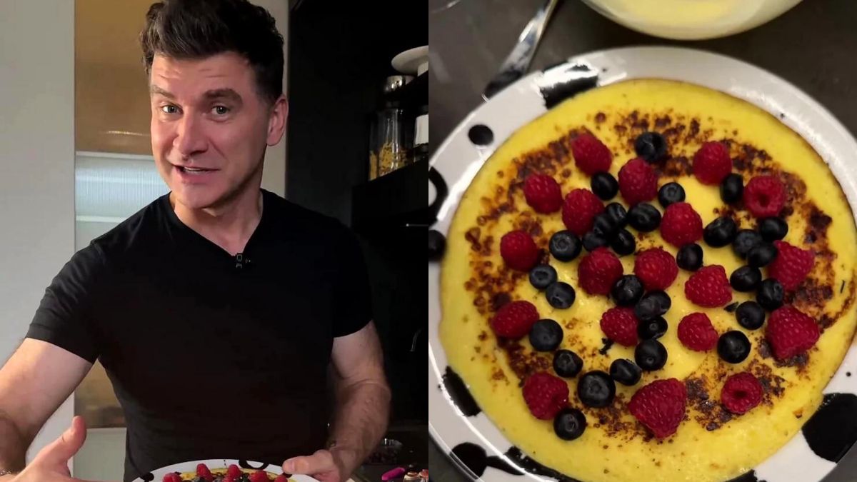 Tomasz Kammel zdradził przepis na omlet