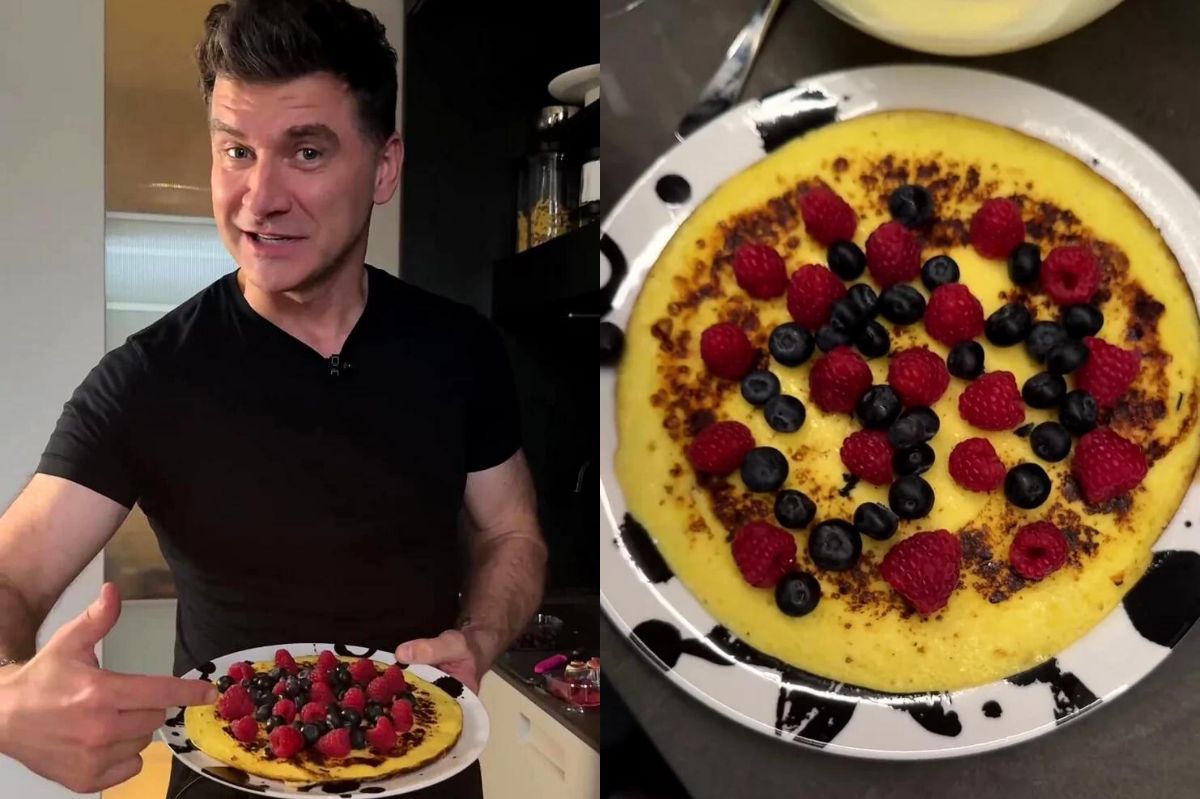 Tomasz Kammel zdradził przepis na omlet