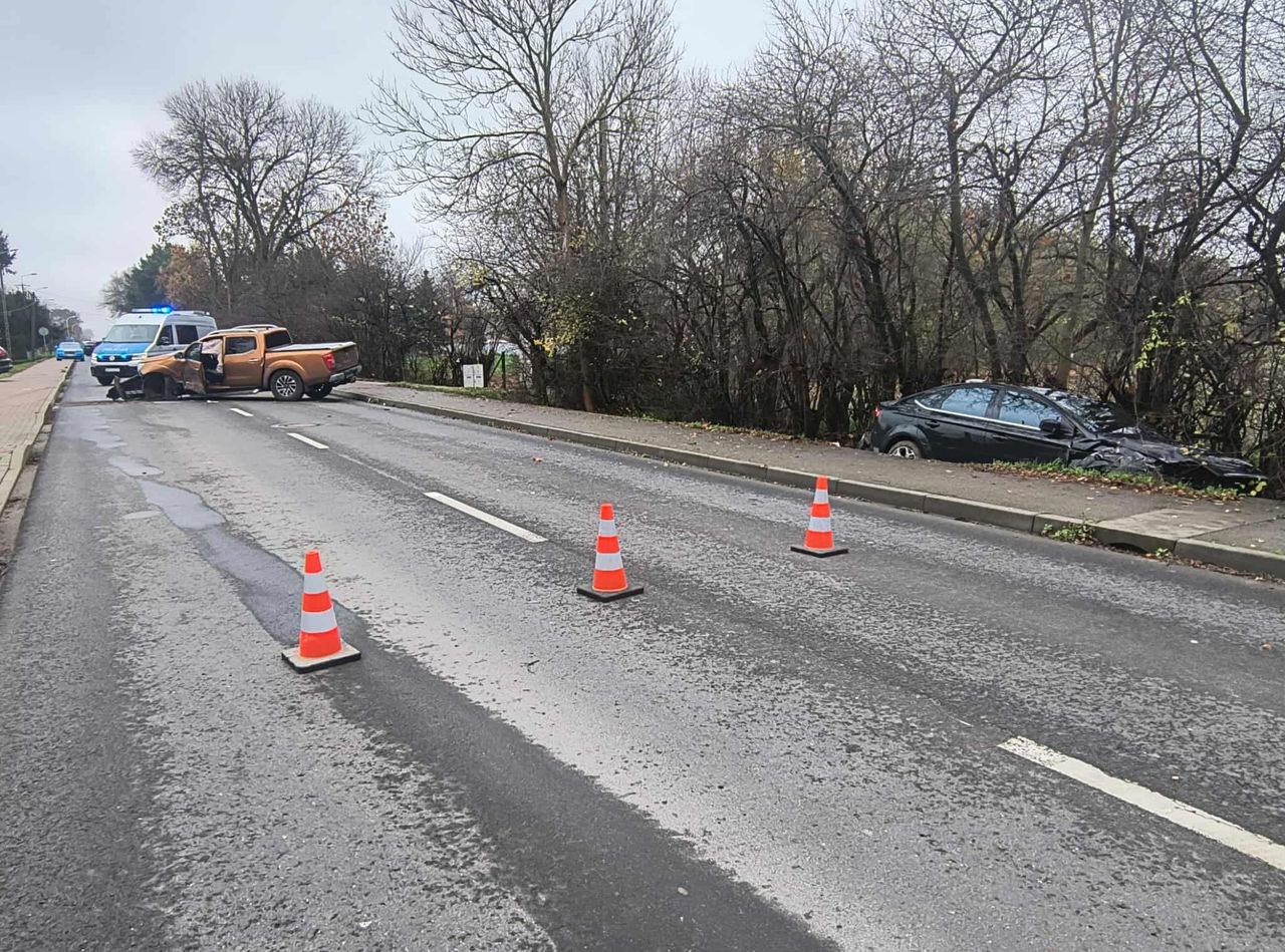 Poważny wypadek na ulicy Szpitalnej 