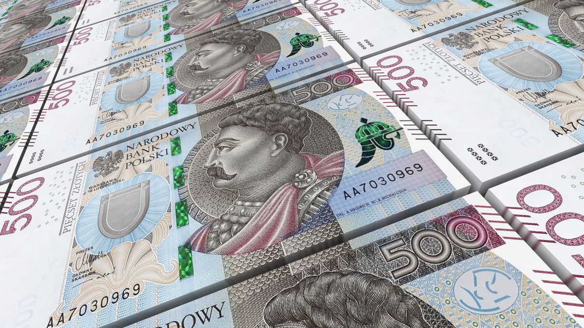 Banknot o nominale 500 złotych