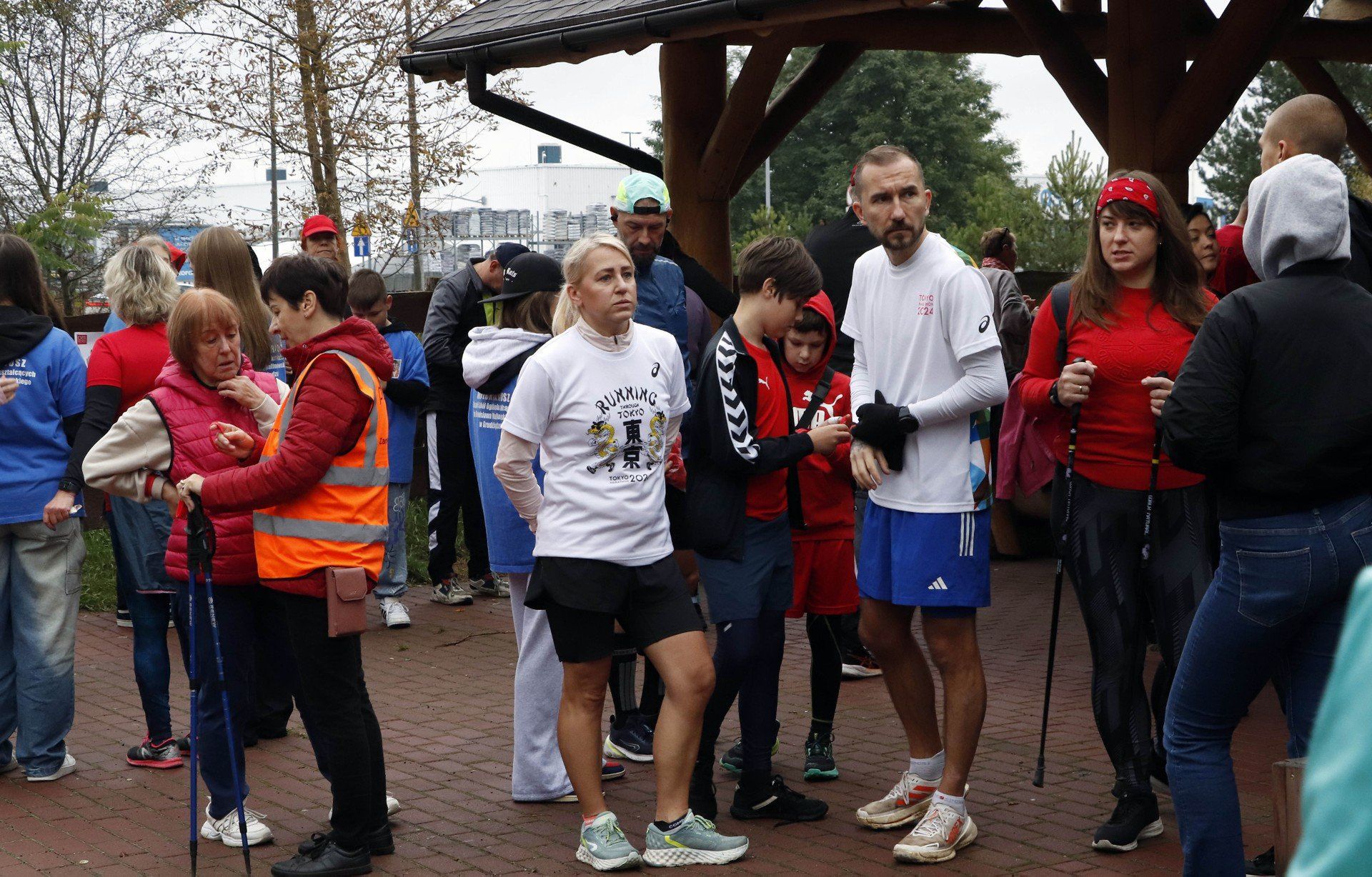 Park run w Grudziądzu promujący wsparcie dzieciom