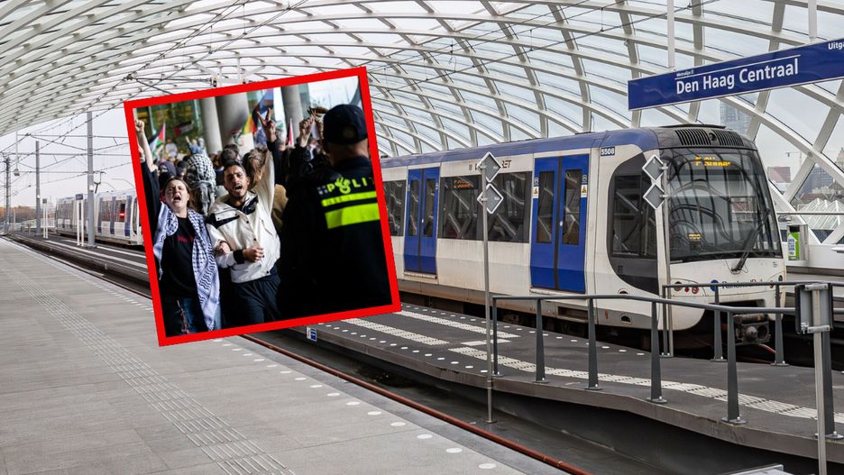 Protestujący
