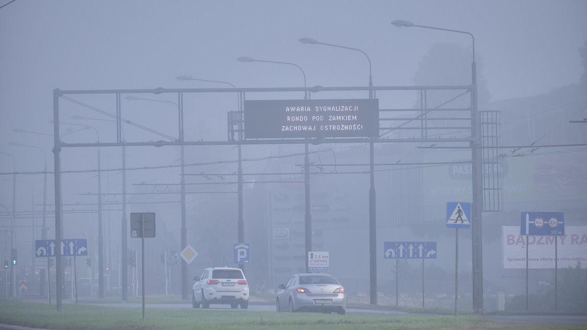 Awaria sygnalizacji na rondzie Dmowskiego przy Zamku