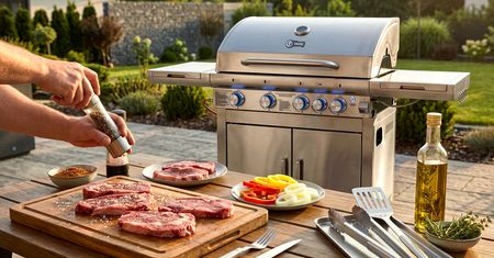 ISAJ HeatLord – grill gazowy do ogrodu i na taras polskiej marki