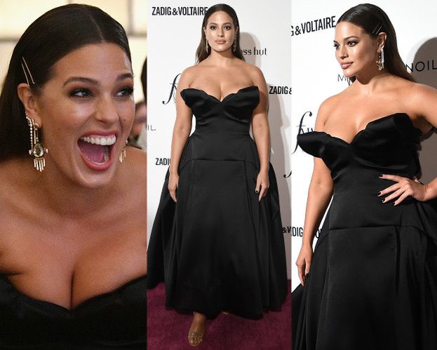 Dorodna Ashley Graham kusi krągłościami na rozdaniu nagród