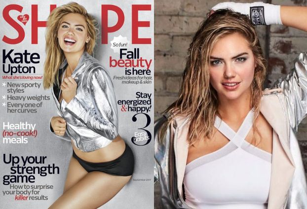 Kate Upton udaje sportsmenkę na okładce "Shape'a"