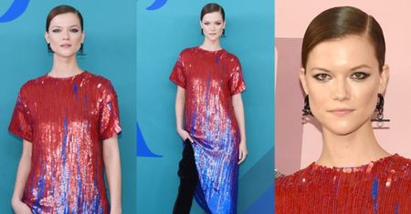 Błyszcząca Kasia Struss na imprezie w Nowym Jorku