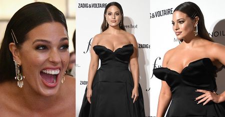 Dorodna Ashley Graham kusi krągłościami na rozdaniu nagród