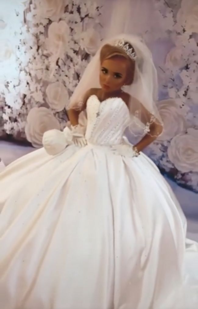 Szokująca metamorfoza "full glam" na komunię