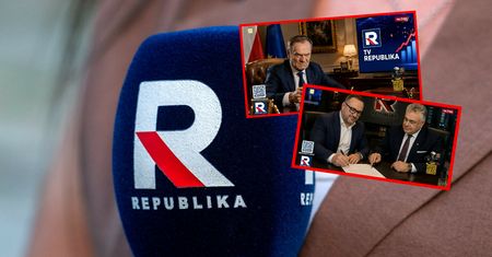 Republika z absurdalnym klipem stworzonym przez AI. W nim Tusk i Kral