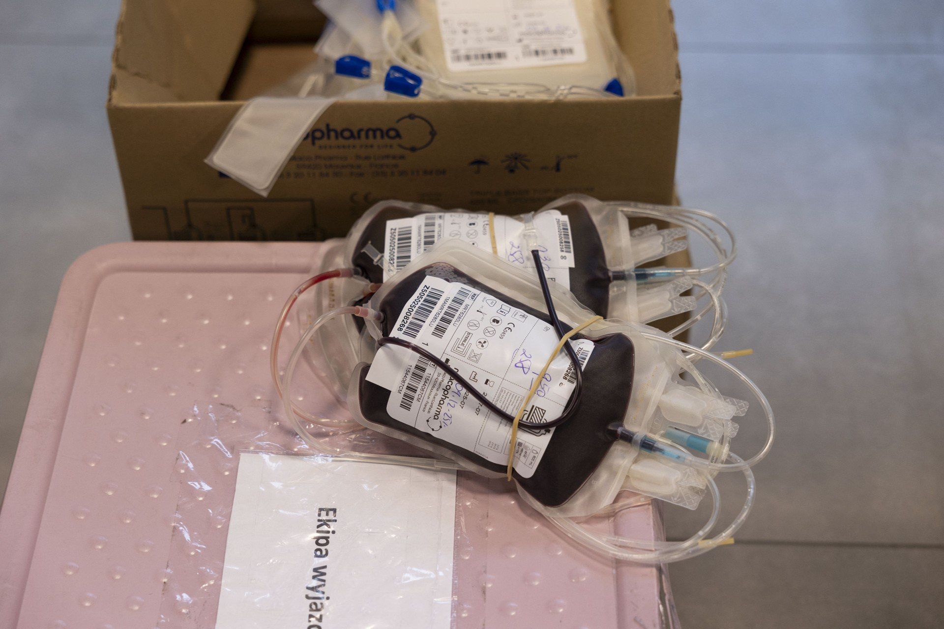 We wtorek, w pierwszym dniu akcji, nie brakowało chętnych, by podzielić się swoją krwią