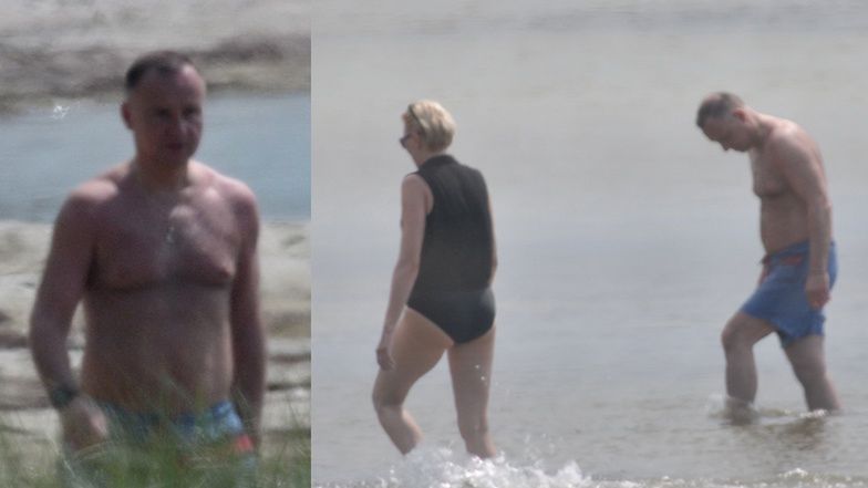Andrzej Duda i Agata Kornhauser-Duda na wakacjach 