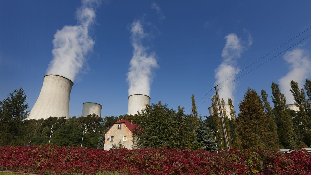 Elektrownia w Turowie.