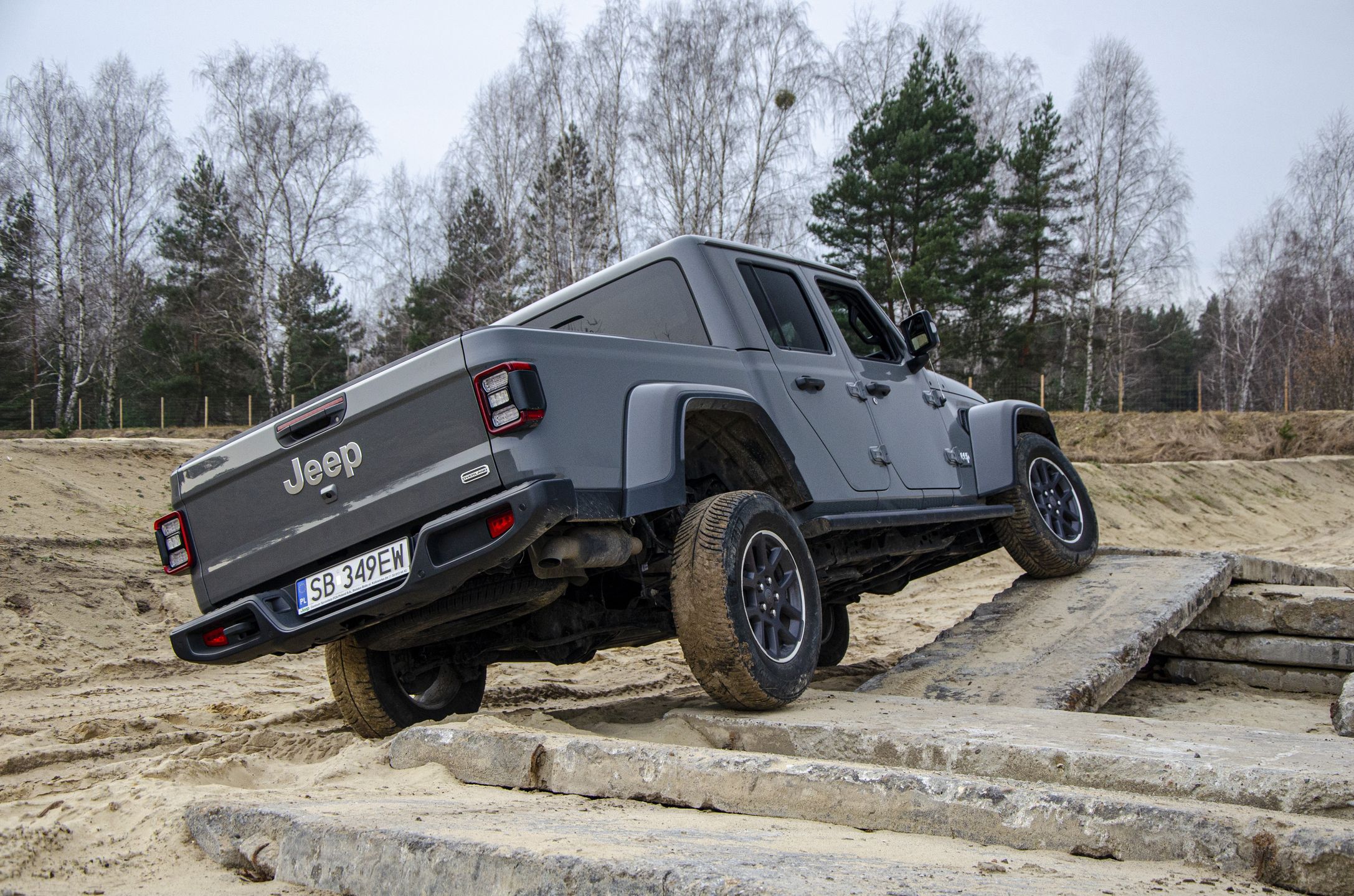 Jeep Gladiator na Poligonie4x4
