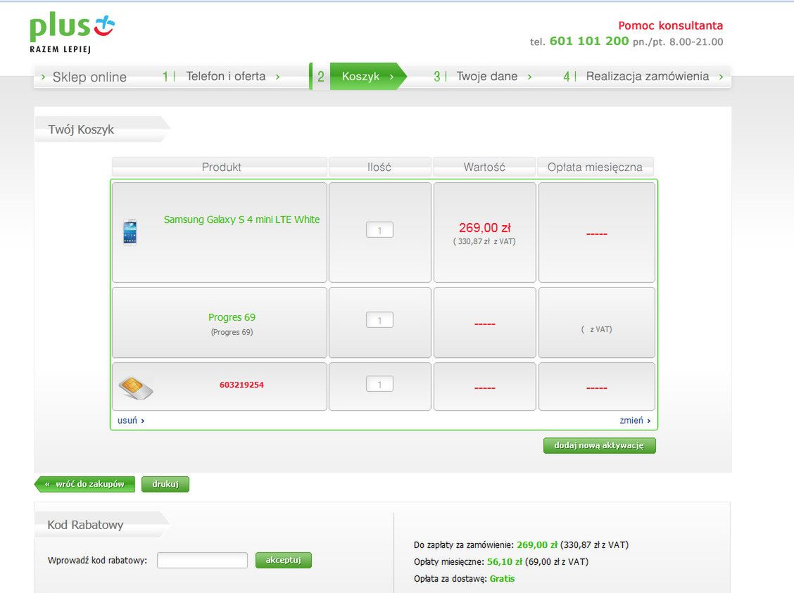 Najgorsza strona operatora. Plus jest antywzorem dla wszystkich 10