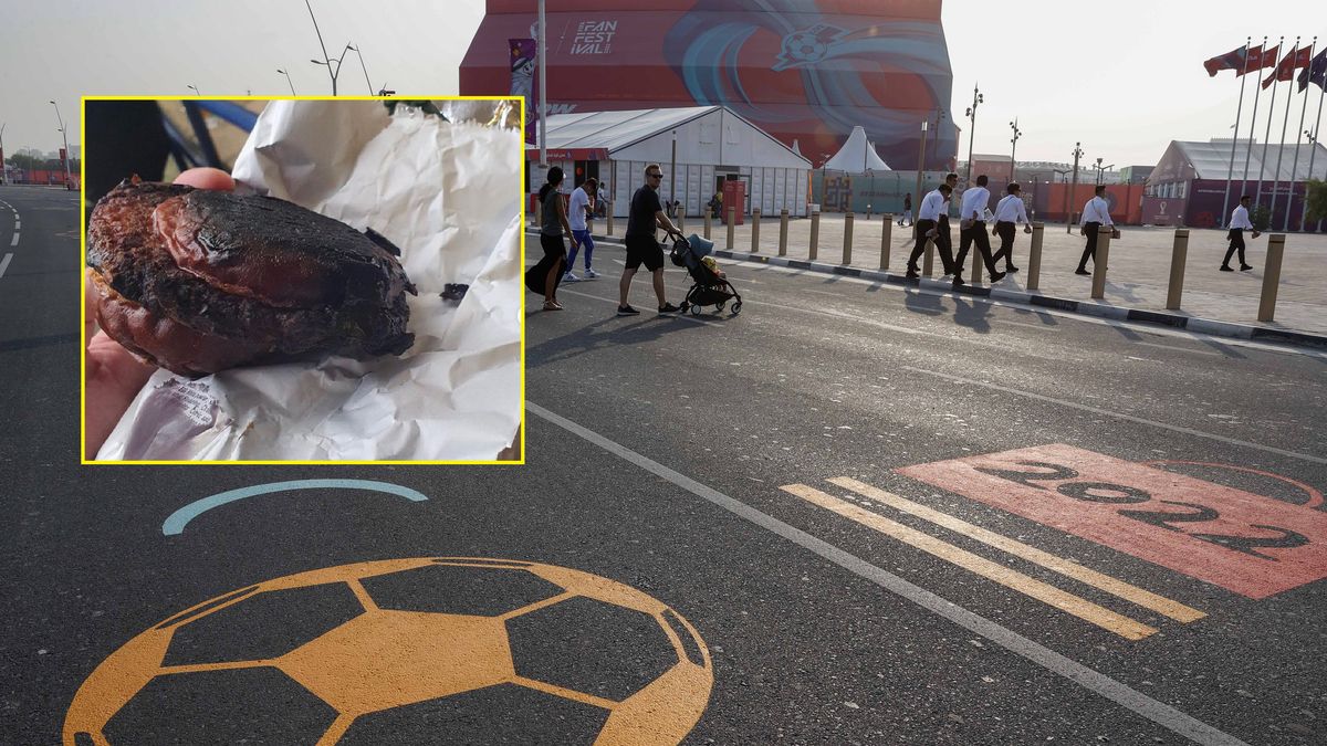 Jedzenie nie zachwyca kibiców.