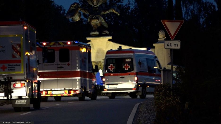 Wypadek autokaru w Niemczech