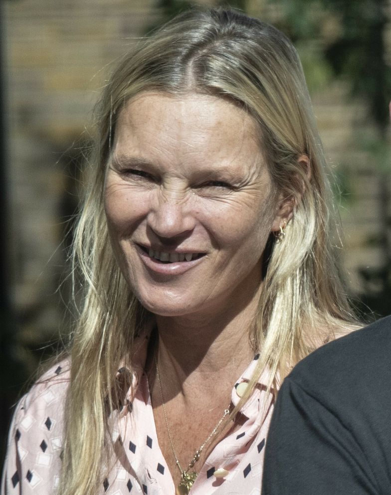 Kate Moss bez makijażu