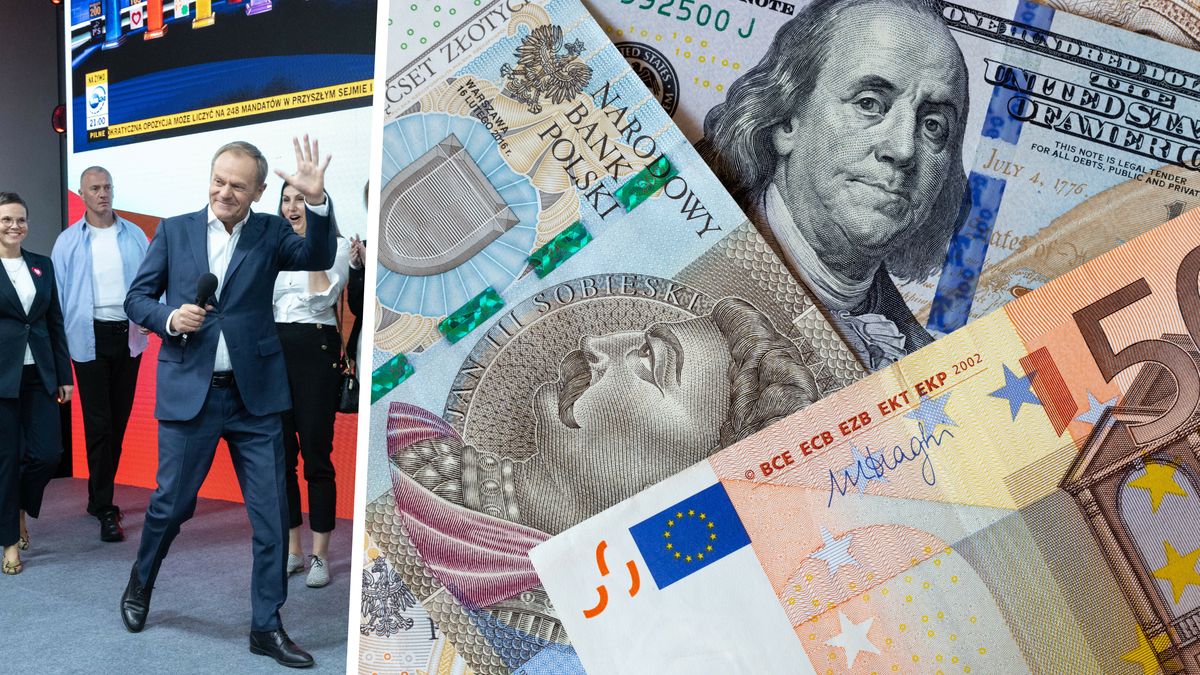 Gwałtowna reakcja złotego na wstępne wyniki wyborów. Inwestorzy dają mocny sygnał