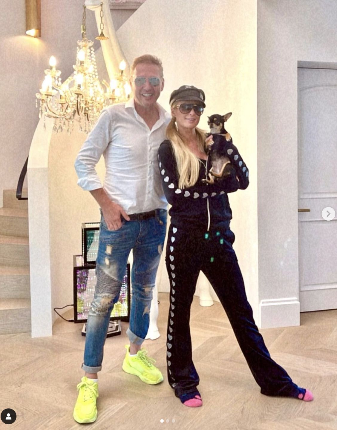 Krzysztof Gojdź i Paris Hilton