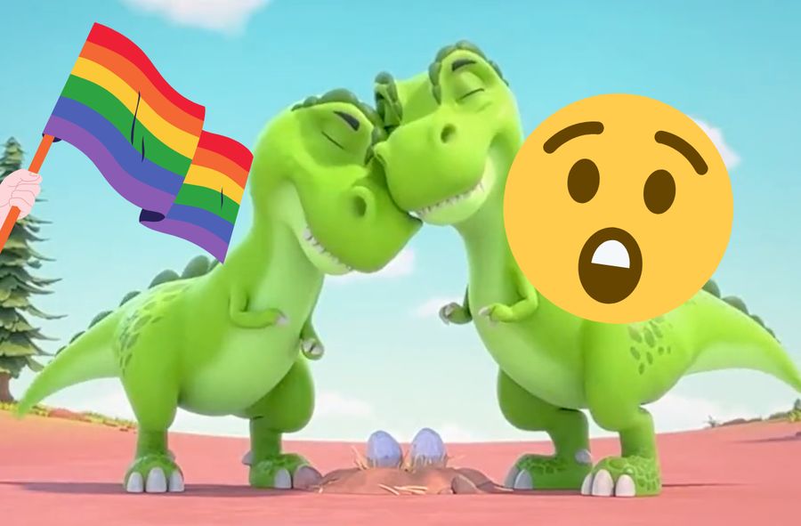 Afera o bajkę Disney+. Dinozaury geje chcą mieć dziecko