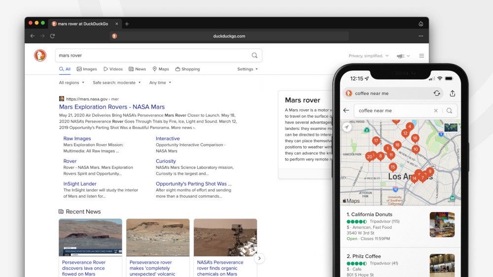 DuckDuckGo Privacy Browser pc