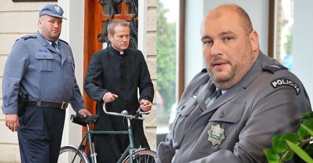 Zyskał sympatię widzów jako policjant z "Ojca Mateusza". Michał Piela zrzucił 30 kg i na nowych zdjęciach jest nie do poznania (ZDJĘCIA)