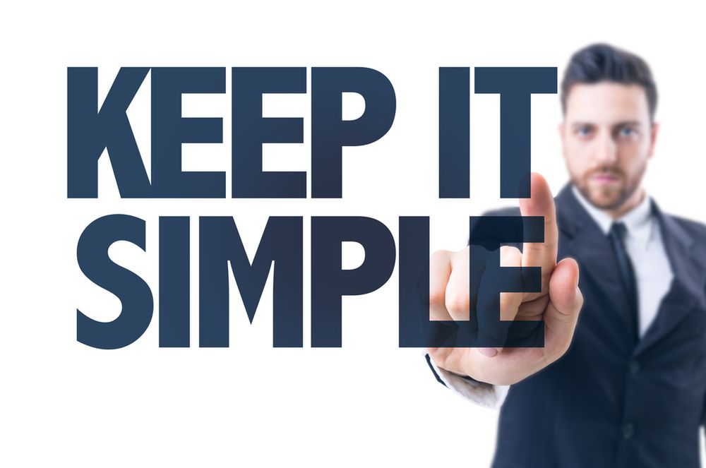 Zdjęcie Keep it simple pochodzi z serwisu Shutterstock