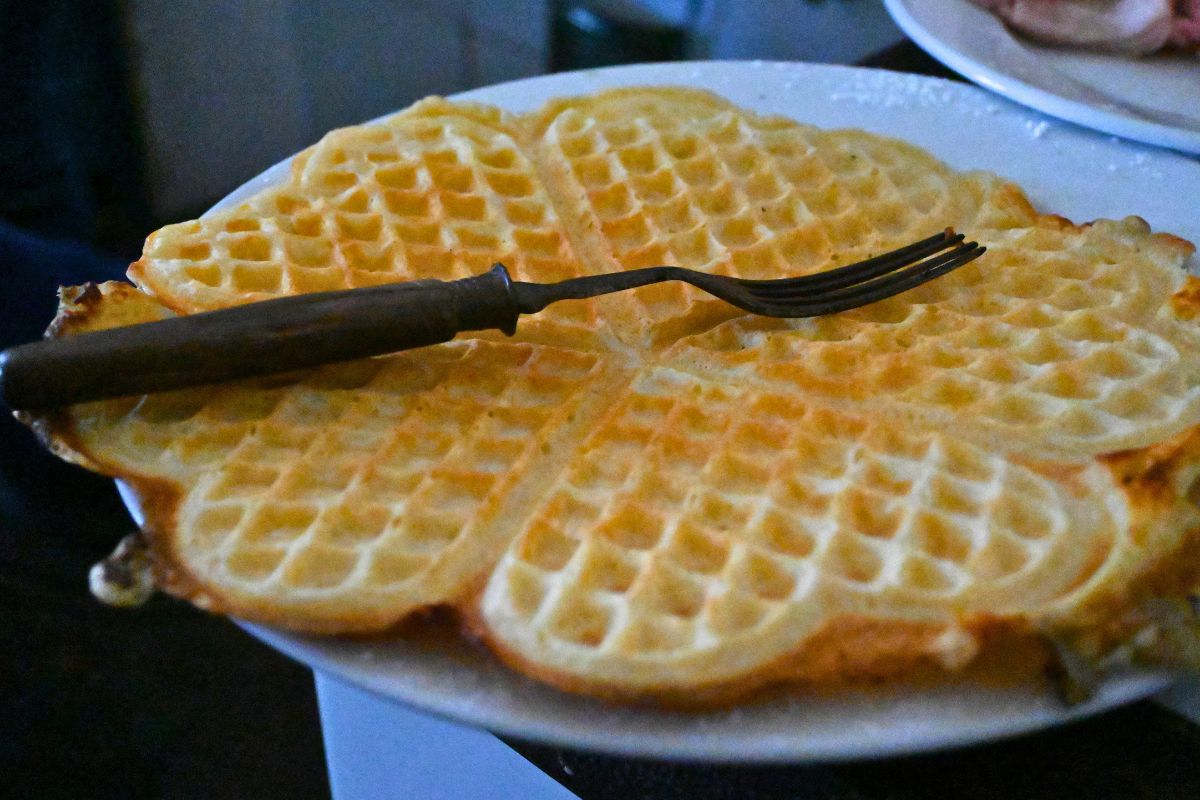 Wafle od kaszubskiej gospodyni lepsze od tych "z budek" [WIDEO]