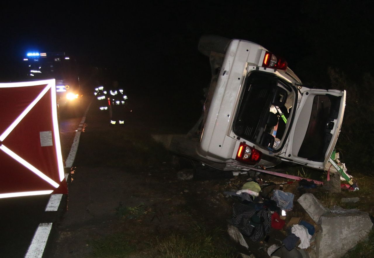 Wypadek we Włosienicy. Nie żyje 28-latek