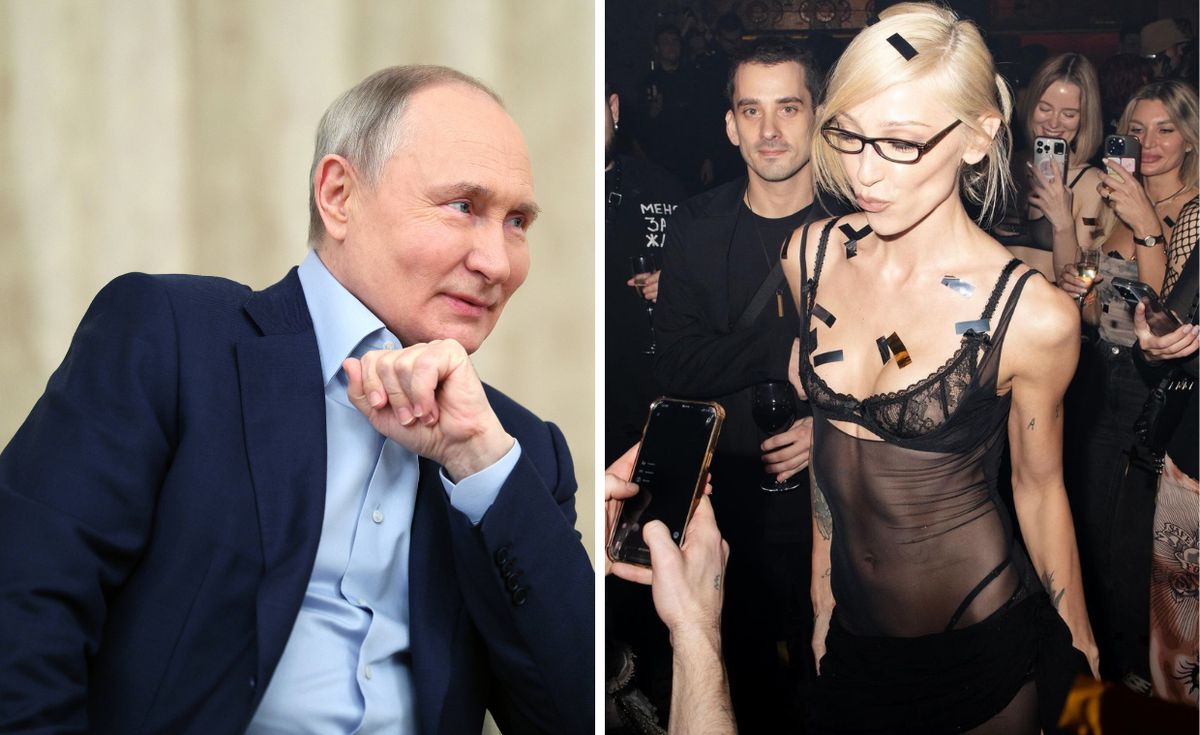 Władimir Putin i Nastia Iwlejewa
