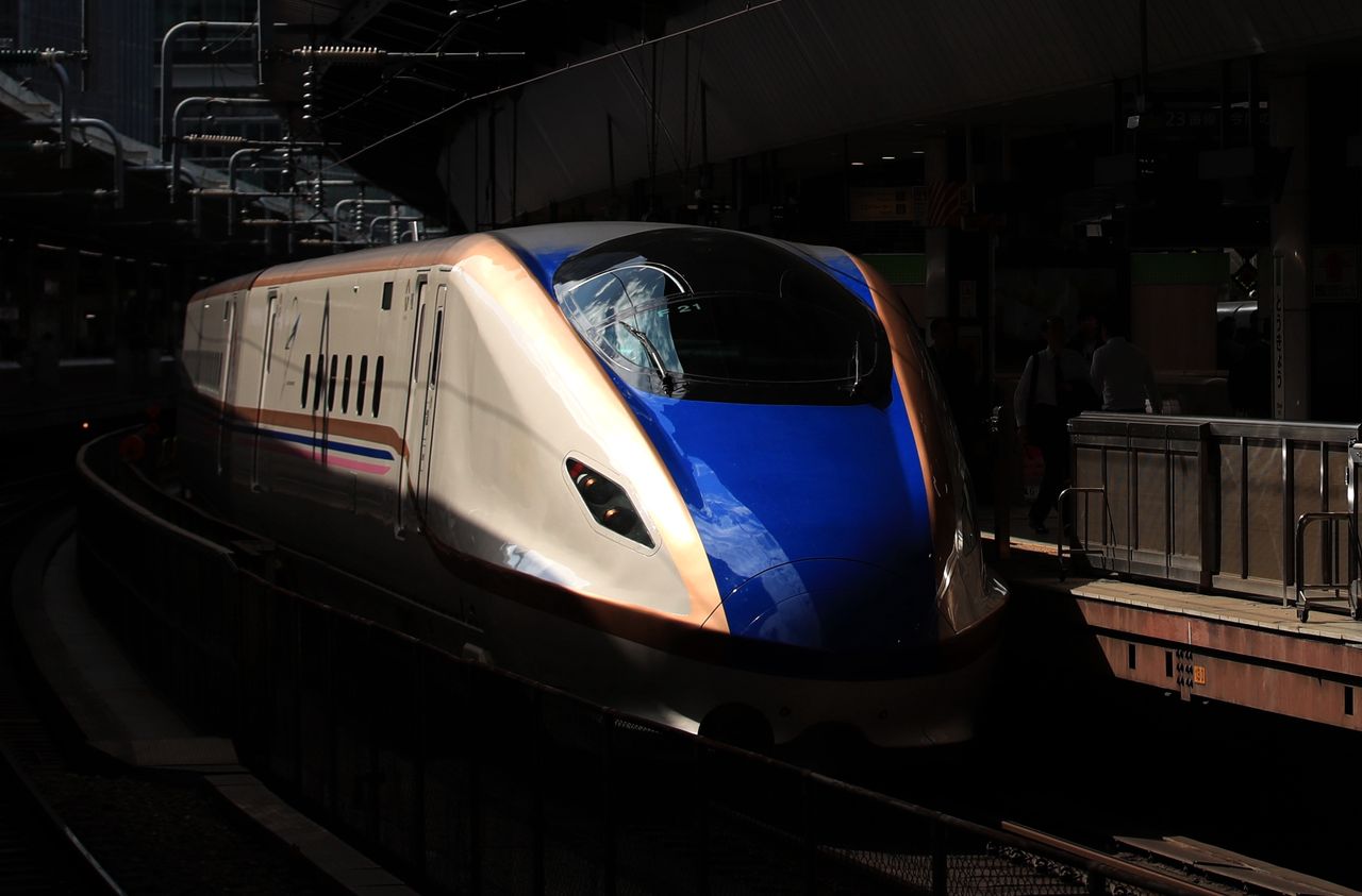 Nowy Shinkansen już wyjechał na tory 