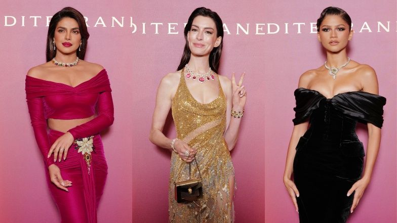Anne Hathaway, Zendaya i Priyanka Chopra brylują na pokazie Bulgari