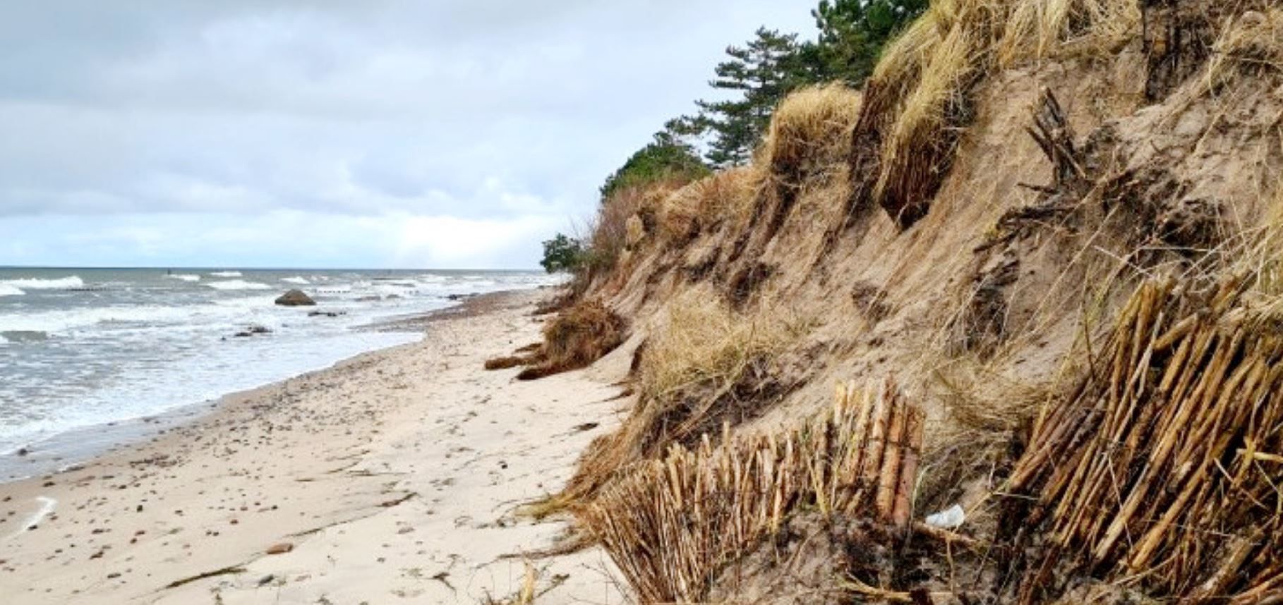 Plaża w gminie Darłowo