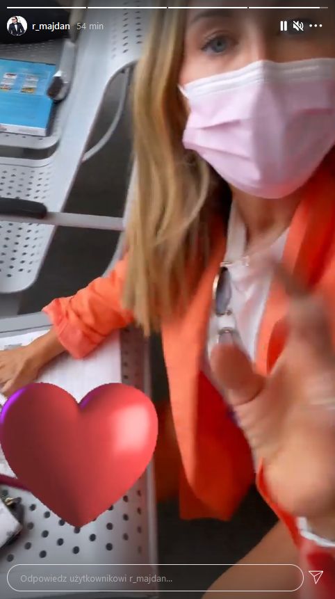 Małgorzata Rozenek wyrywa telefon z ręki Radka Majdana