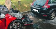 Kolejny pożar samochodu w Ostrowcu Św.