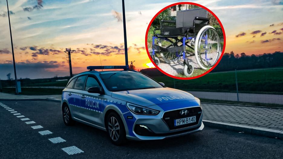 Na wózku po drodze ekspresowej