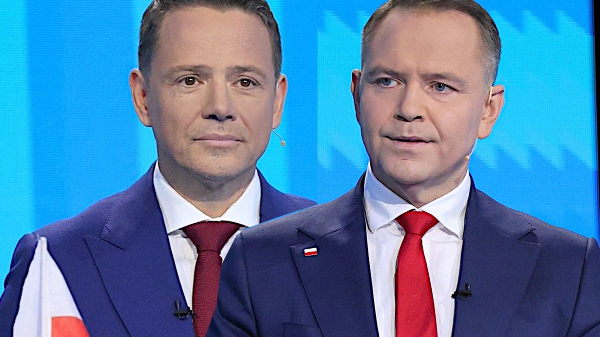 Rafał Trzaskowski i Karol Nawrocki