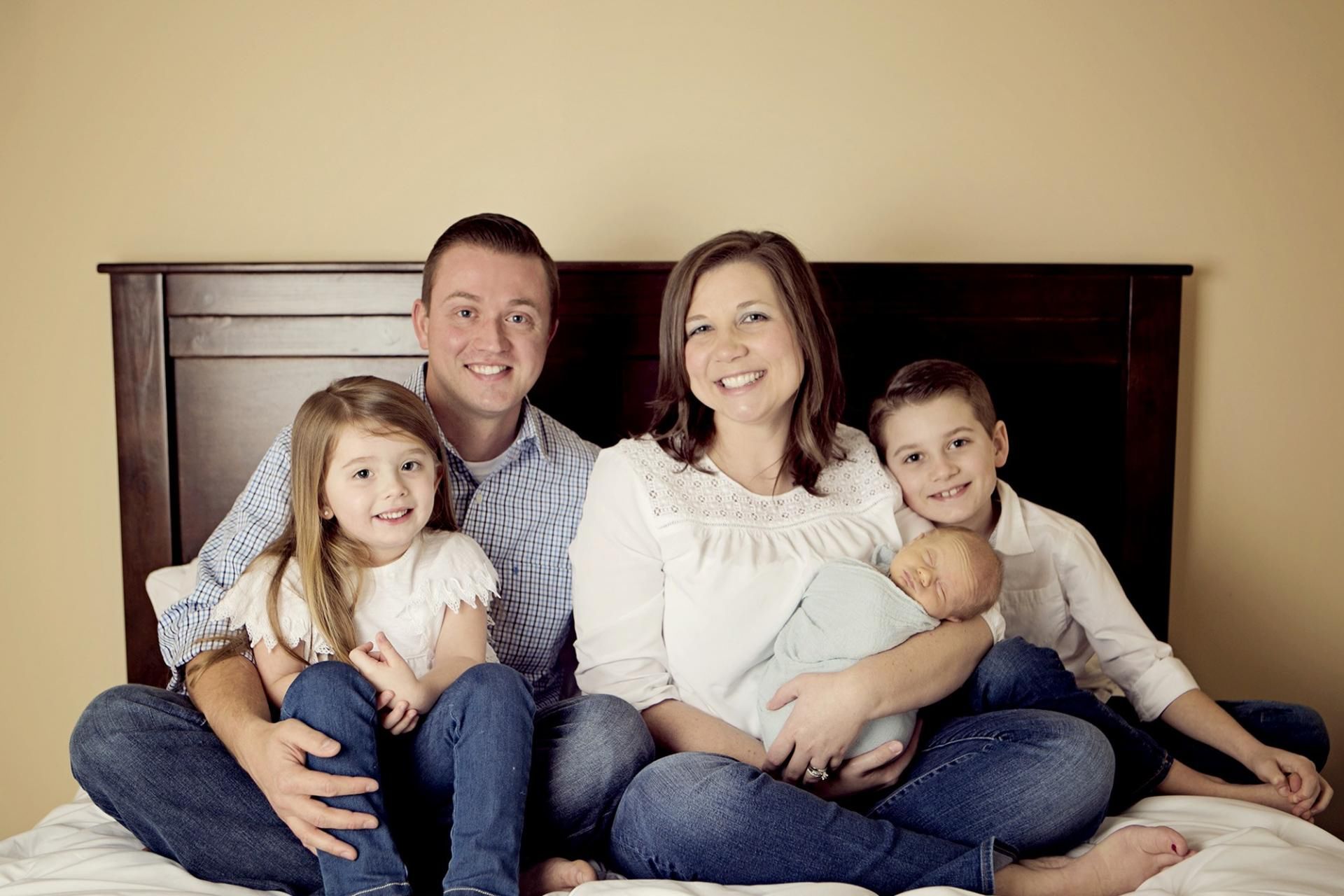 Ashley Hallford z rodziną