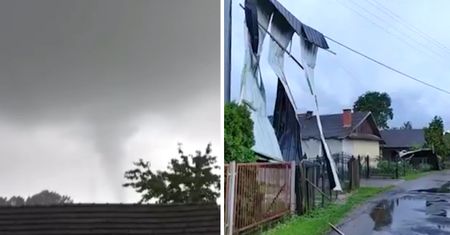 Lej kondensacyjny na Podkarpaciu. Nagranie świadka