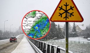 Pogoda na weekend. Śnieg na wschodzie i południu, w nocy mróz