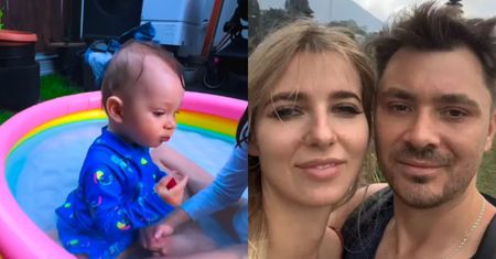Faustyna Martyniuk chłodzi syna w basenie, chwaląc się jego NOWYM ZDJĘCIEM (FOTO)